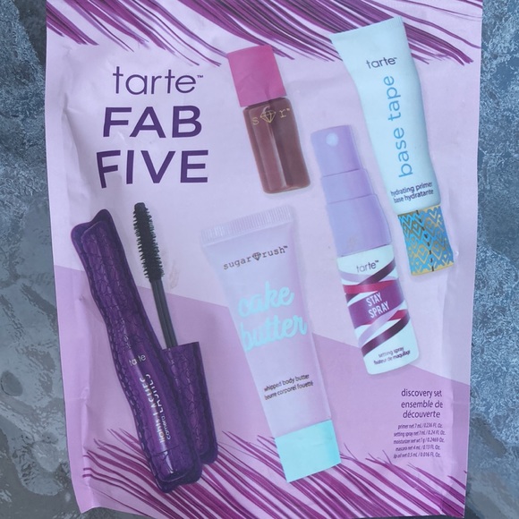 ⚜️Tarte Fab Five Cosmetic Makeup Gift Set! NWT! - Picture 2 of 3